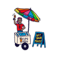 Sticker by King of Pops