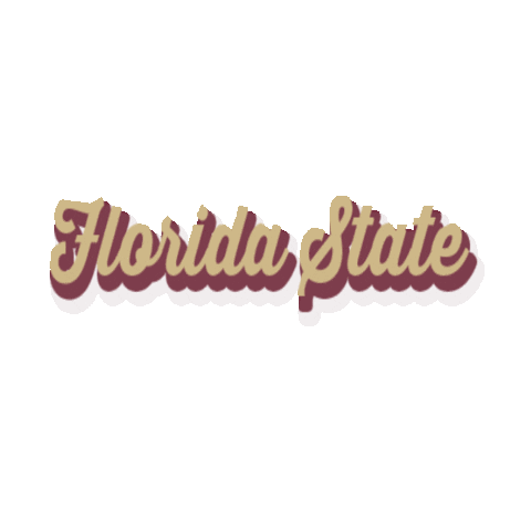 Sticker by Florida State University