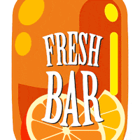FreshBar orange сок апельсин газировка GIF