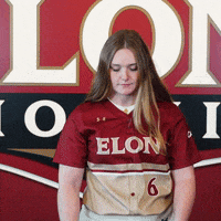 College Athletics Ncaa Softball GIF by Elon Phoenix