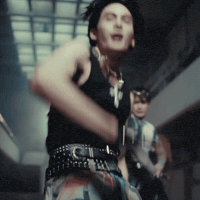Music Video Santa GIF
