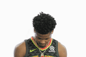 Sport Reaction GIF by Atlanta Hawks