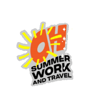 orangehospitality workandtravel orangehospitality summerworkandtravel ohworkandtravel Sticker