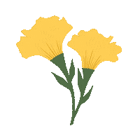 VivaTertulia flower aesthetic flor tertulia Sticker