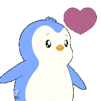 Broken Heart Love Sticker by Pudgy Penguins