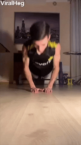 Kitty Interrupts Exercise Routine GIF by ViralHog