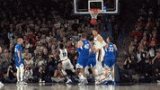 GonzagaBulldogs basketball celebration fall byu GIF
