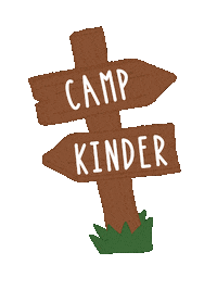 Camp Kinder Sticker by aplayfulpurpose