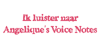 Podcast Listen Sticker by Angelique Houtveen