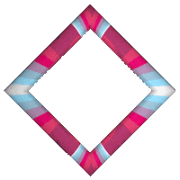 Frames Frame Art Circle Artwork Loop 3D Glitch Sticker by OpticalArtInc.