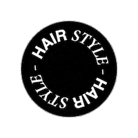 balestroiparrucchieri mood hair style circle Sticker