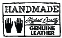 Quality Leather Sticker by Coleman Knitting Mills