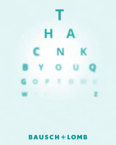 Eyecare Thank You GIF by Marcel Katz / The Art Plug