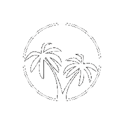 Palm Tree Sticker by Siroko Beach