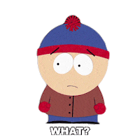 Stan Marsh What Sticker by South Park