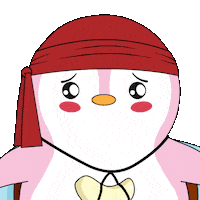 Whats Happening What Sticker by Pudgy Penguins