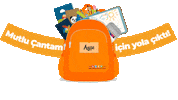 Cocuk Canta Sticker by Anne Çocuk Eğitim Vakfı