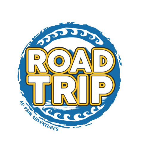 Road Trip Sticker by Au Pair Adventures