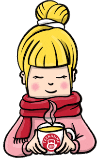 hot tea Sticker by Teekanne