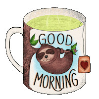 Morning Mug Sticker