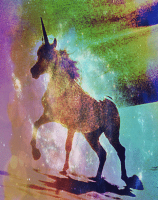 unicorn wonderland GIF