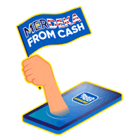 touchngoewallet merdeka cashless ewallet touchngoewallet Sticker