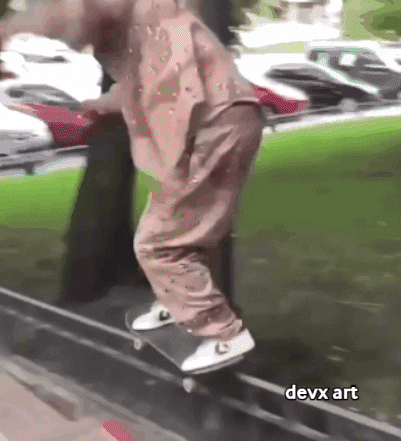 Man Skate GIF by DevX Art