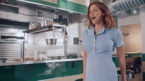 baking get out GIF by Waitress The Musical