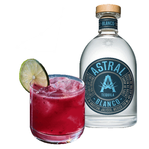 Mixed Drink Cocktail Sticker by Astral Tequila