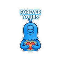 Heart Love Sticker by Momo & Tulus