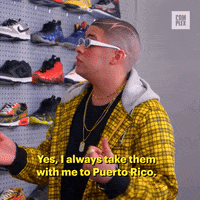 Bad Bunny Sneaker Shopping GIF by Complex
