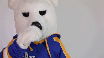sad mascot gifs GIF by University of Alaska Fairbanks