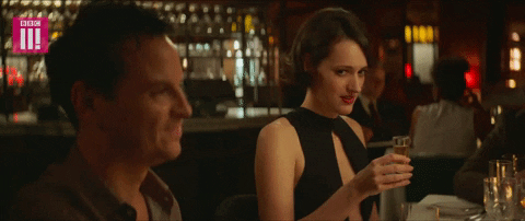 phoebe waller-bridge look GIF by BBC Three