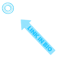 Blue Arrow Instagram Sticker by Later.com