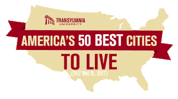 kentucky pioneers Sticker by Transylvania University
