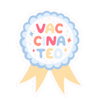 Excited Corona Sticker