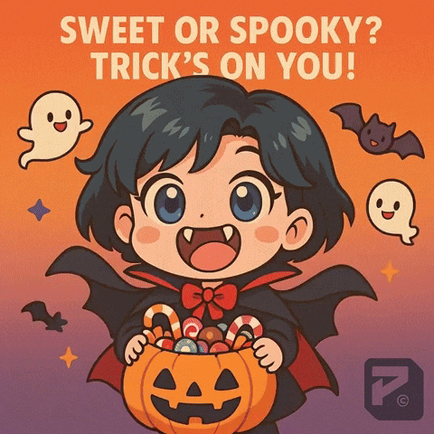 Excited Trick Or Treat GIF by Persona