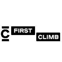 CLMBR_Official clmbr first climb Sticker