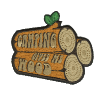 camping camp fire Sticker by GUESS JEANS USA