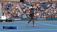 Gauff Celebrates Victory