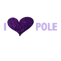 Heart Love Sticker by Queens of Pole Fitness & Dance