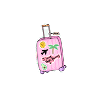 Pink Summer Sticker by Ivo Adventures
