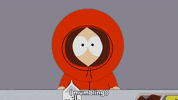 kenny mccormick blink GIF by South Park 
