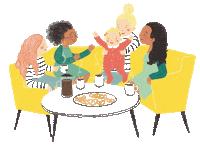 maevayoung friends friendship amigas amistad Sticker