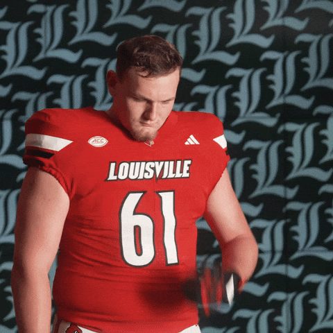 University Of Louisville Football GIF by Louisville Cardinals