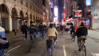 Cyclists Take to New York Streets in Protest of Daunte Wright Shooting