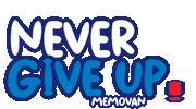 Never Give Up Sticker by Aeromexico Formación