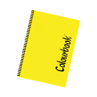 ColourbookItalia fluo colourbook quaderno spiralato Sticker