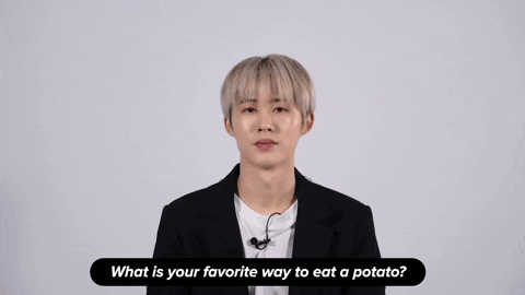 K-Pop Fries GIF by BuzzFeed