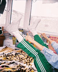 Salim_Adam fashion london adidas nishika GIF